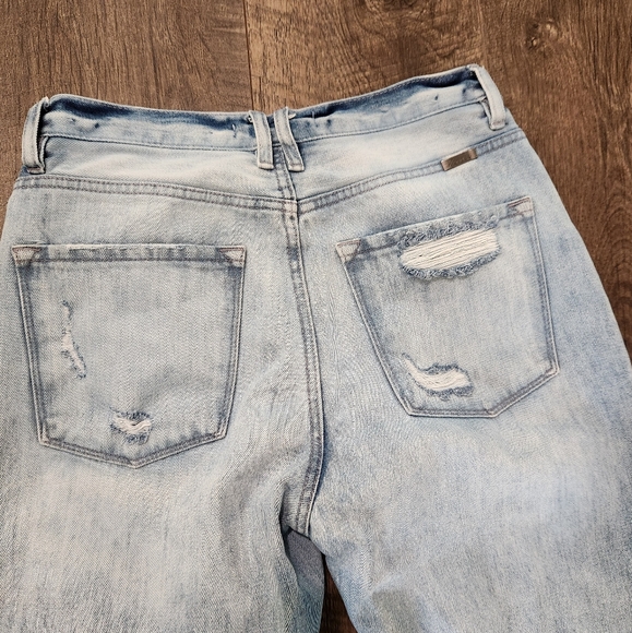 Kancan Light Wash Wide Leg Jeans Size 5/26 - Picture 6 of 7